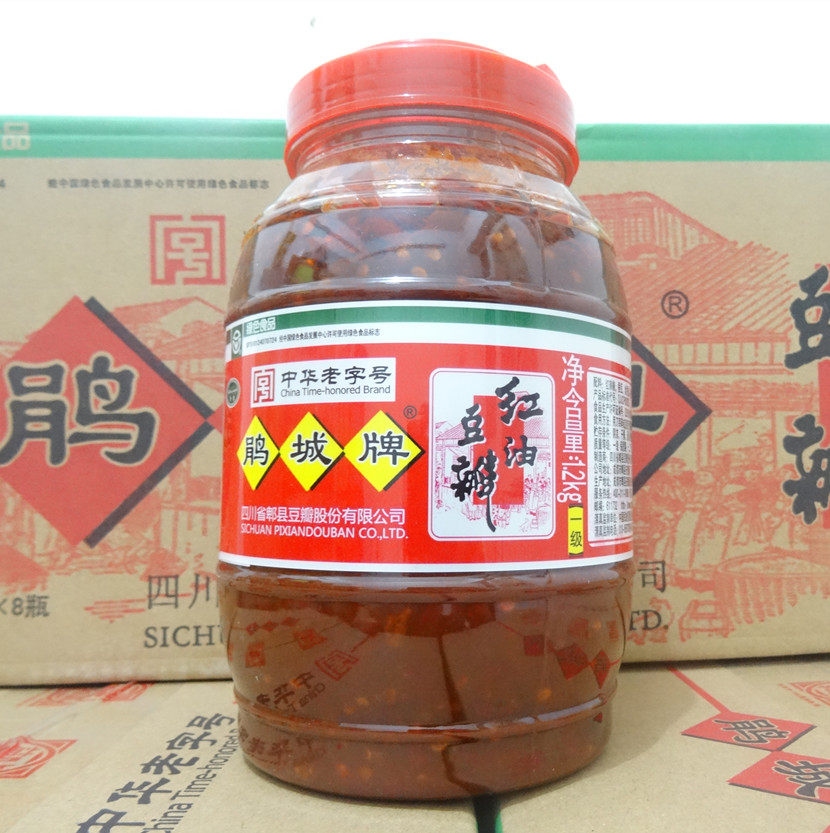 Sichuan specialty new cuckoo red oil bean flap 1 2kg potato pelal sauce in Sichuan