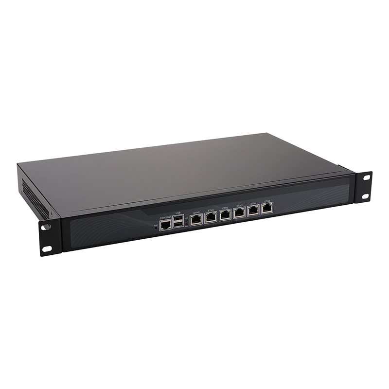 2.5g Soft Router 1U Gigabit 6-Port 10g Optical Firewall Ap Enterprise X86 Gaming Hotel Ros Gateway