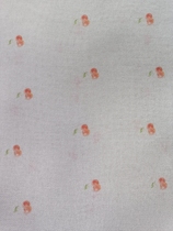 28CT background printed cross stitch cloth cherry 28 grid colorful cloth 100% pure cotton for sale starting from half a meter