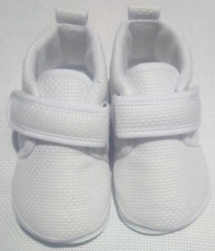 Korea DOME Cross Embroidery Baby Shoes White Young Shoes Baby Shoes Baby Shoes Male and Female Universal Model