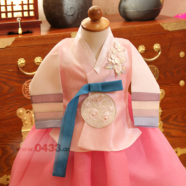 Children's Hanbok Girls' Dance Performance Costume Korean Dance Costume Korean Palace Traditional Girls' Hanbok E01373
