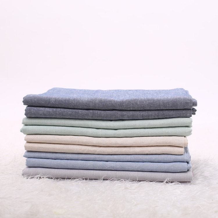 Chất liệu cotton thô huỳnh quang cũ không có vải thô, màu đơn, đơn, giường đơn, tấm trải giường bảo vệ - Trang bị Covers ga chun trải giường	
