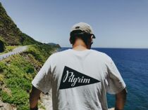 Soda spot Pilgrim Surf + Supply Team Tee men and women casual short sleeve T-shirt 21ss