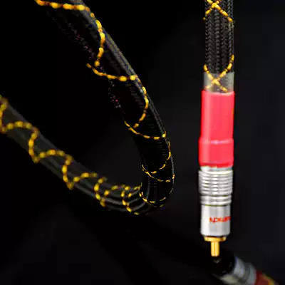 Denmark ortfon high wind 8N pure copper fever-grade audio cable Coaxial cable Subwoofer cable Clearance special price