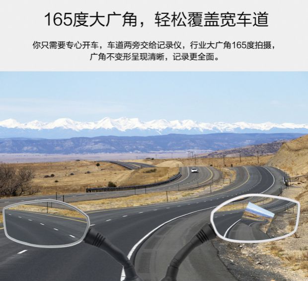 Mặt trước và sau ống kính kép 1080P gương chiếu hậu camera gương xe ô tô điện ghi âm lái xe máy - Máy quay video kỹ thuật số máy quay gopro hero 5
