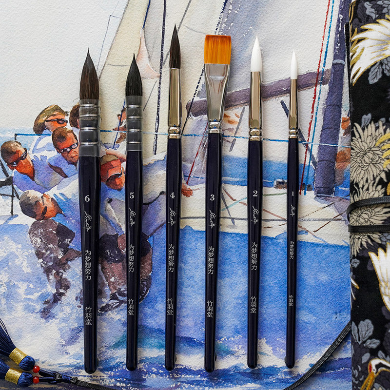 Primary school teacher's teaching pen package, signature model, squirrel hair