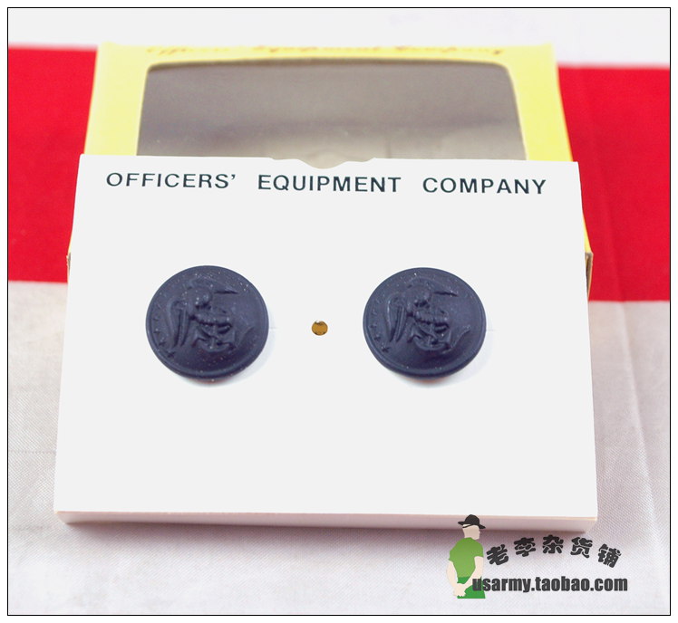 (original products) USMC Marines often take dark colored buttons for a stack of unscrews brand new original packaging