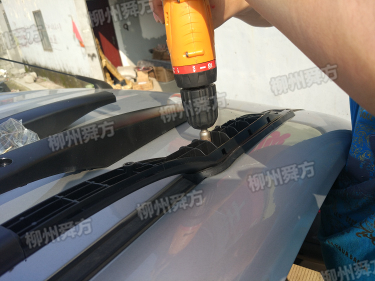 Wuling Hongguang Hongguang S rongguang Hongguang V keo nhựa mái giá hợp kim nhôm punch-free roof rack