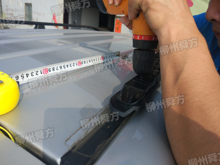 Wuling Hongguang Hongguang S rongguang Hongguang V keo nhựa mái giá hợp kim nhôm punch-free roof rack