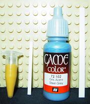 Simple plastic paint stirring stick