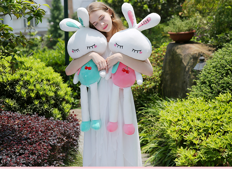 Đặc biệt màu xanh bé gái món quà sinh nhật con búp bê búp bê con số búp bê vải sang trọng loại báo chí đồ chơi gấu bông stitch
