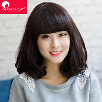 Wig Lady Short Hair Pear Blossom Head Realistic Fluffy Cute Mesh Red Lock Bones Zi Liu Hailu Fashion BOBO All Headgear