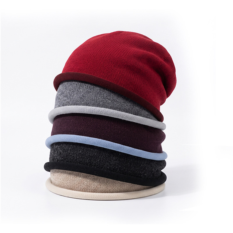 100% Wool Merino Pure Wool Hat, Slouchy Beanie, Rws Certified, Unisex, Autumn and Winter Warm Knitted Cold Weather Hat 100% Wool Merino Pure Wool Hat, Slouchy Beanie, Rws Certified, Unisex, Autumn and Winter Warm Knitted Cold Weather Hat
