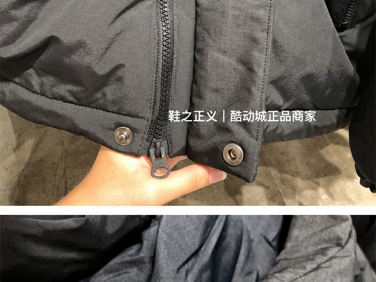 NewBalance18 năm xuống áo khoác nam nb ngắn trùm đầu áo khoác dày áo gió thể thao ấm áp NP849011 áo phao uniqlo