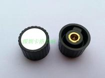 Power amplifier sound knob sound box potentiometer switch control knob with inner copper 25 * 16 5mm inner hole 6 0