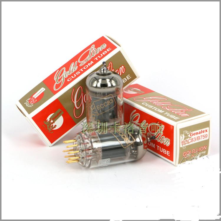 Russia Genalex Golden Lion ECC83 12AX7 Tube New Import Offers Patching