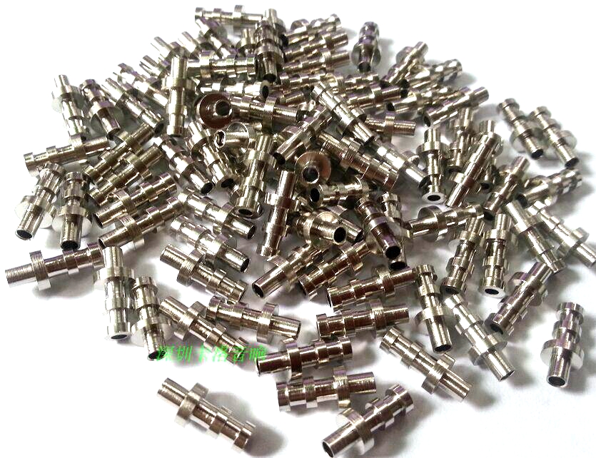 Copper nickel-plated round nails power amplifier amplifier scaffolding nails DIY welding nails Liuding terminal 2mm and 3mm4 5 yuan 10 capsules