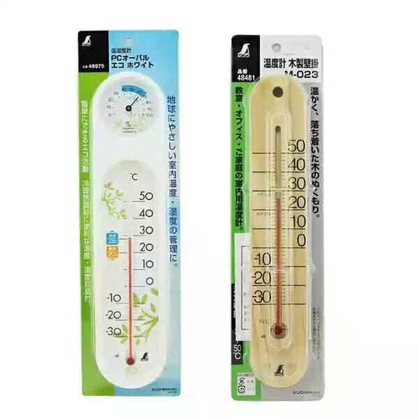 Japan SHINWA PENGUIN HIGH PRECISION TEMPERATURE AND HUMIDITY METER INDOOR Domestic Greenhouse Machine with mechanical temperature and humidity meter 48975
