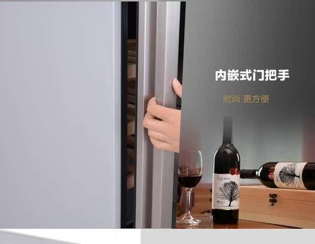 tủ rượu bằng gỗ Aucma / Aucma JC-137 Tủ rượu gia dụng và thương mại Lò nung dọc thông minh Tủ rượu vang Tủ đông gỗ sồi - Tủ rượu vang tủ rượu hiện đại
