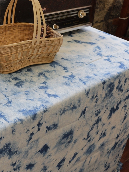 Yunnan Dali Pure Cotton Dining Table Inn Tie-Dyeing Cloth
