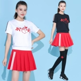 Я люблю тебя China Plaza Dance Clothing New Set Women Dance Dance Service Национальная фитнес -группа