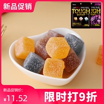 Japanese imported snacks KABAYA KABAYA KABAYA Lemon cola soda grape flavor Q pop candy Net red fruit fruit fructose