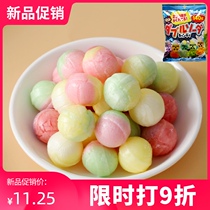 Japanese imported KABAYA Kabah also assorted fruit-flavored candy snack snack food joyful candy hard candy 140g