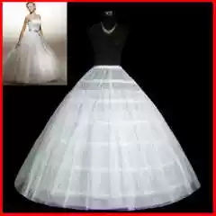 Increase high-end bridal wedding dress skirt support 120cm diameter six-circle double-yarn skirt support foreign trade factory direct sales Q602