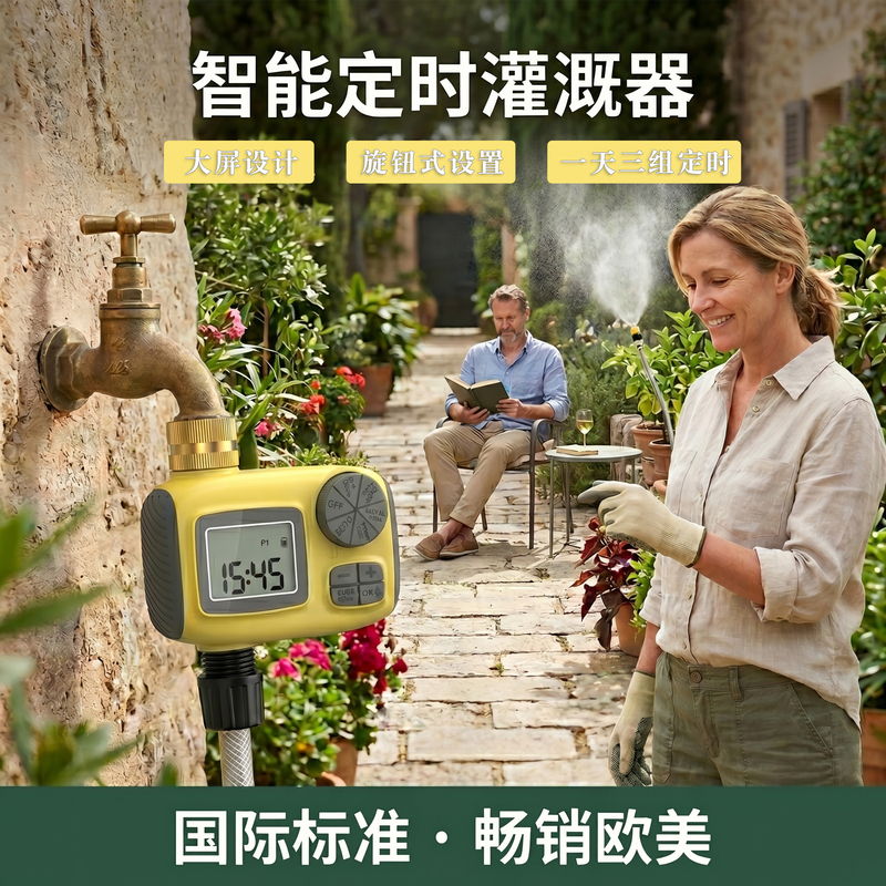 Wifi Remote-Controlled Automatic Flower Watering Device, Misting Spray System, Garden Irrigation Controller Wifi Remote-Controlled Automatic Flower Watering Device, Misting Spray System, Garden Irrigation Controller