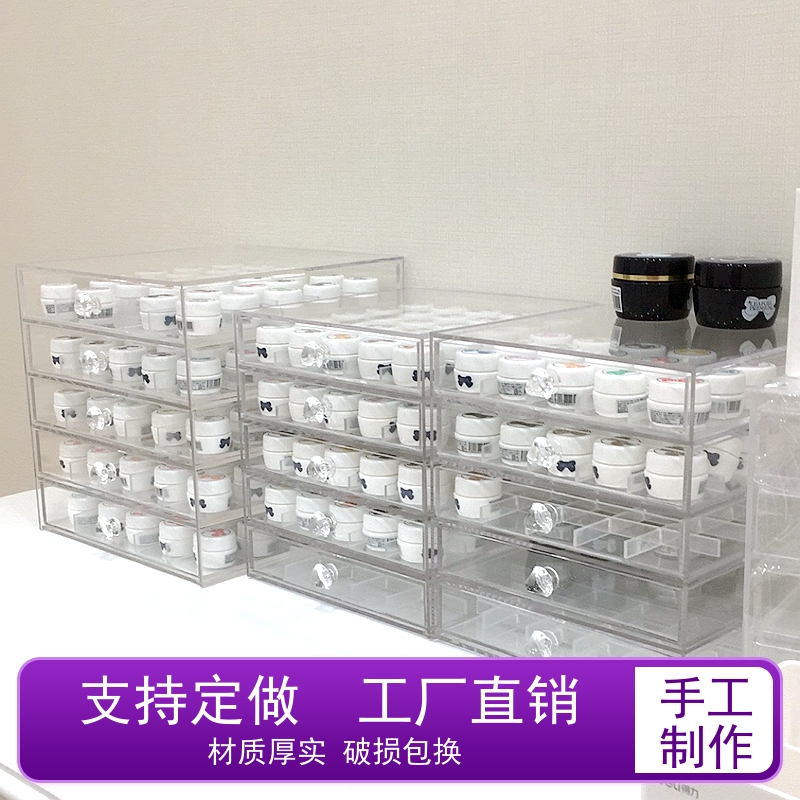 Five floors 125 Gameie A shop phototherapy day style nail polish Painted Display Finishing Drawer Containing Box