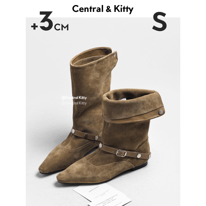 【Xing Enqi】Sugar Roasted Chestnut Style Pointed Toe Short Boots for Women 2026 New Autumn Brown Slim Boots 【Xing Enqi】Sugar Roasted Chestnut Style Pointed Toe Short Boots for Women 2026 New Autumn Brown Slim Boots