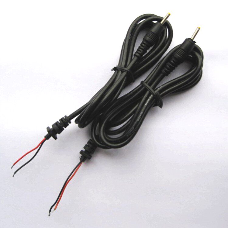 High quality pure copper tablet PC charging DC power interface 2 5*0 7mm DC power cord length 1m