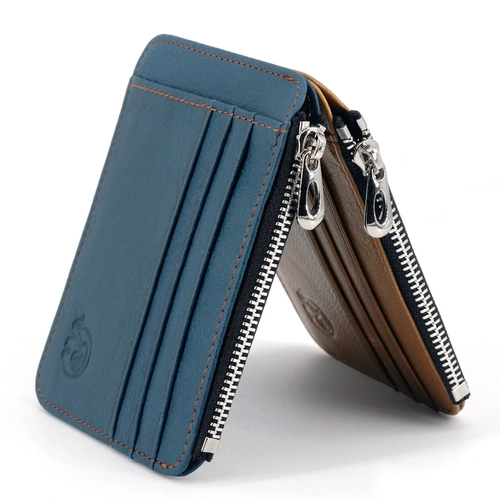 小圆象 Мужской кожаный бумажник, кошелек, картхолдер для водительских прав, воловья кожа