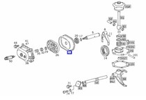 Spot Mercedes-Benz transfer case oil differential lock rubber membrane w463 G500 G55 G63 G55 G63 G65