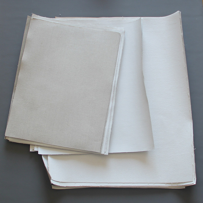 Special treatment medium and fine grain oil painting canvas linen rain dew linen finished oil painting canvas 203040506080