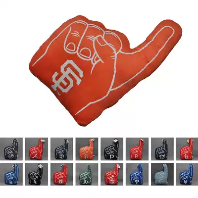 Major League Baseball Team Big Finger Plush Doll Sucker Toys Yankee Red Sox NY Dodge