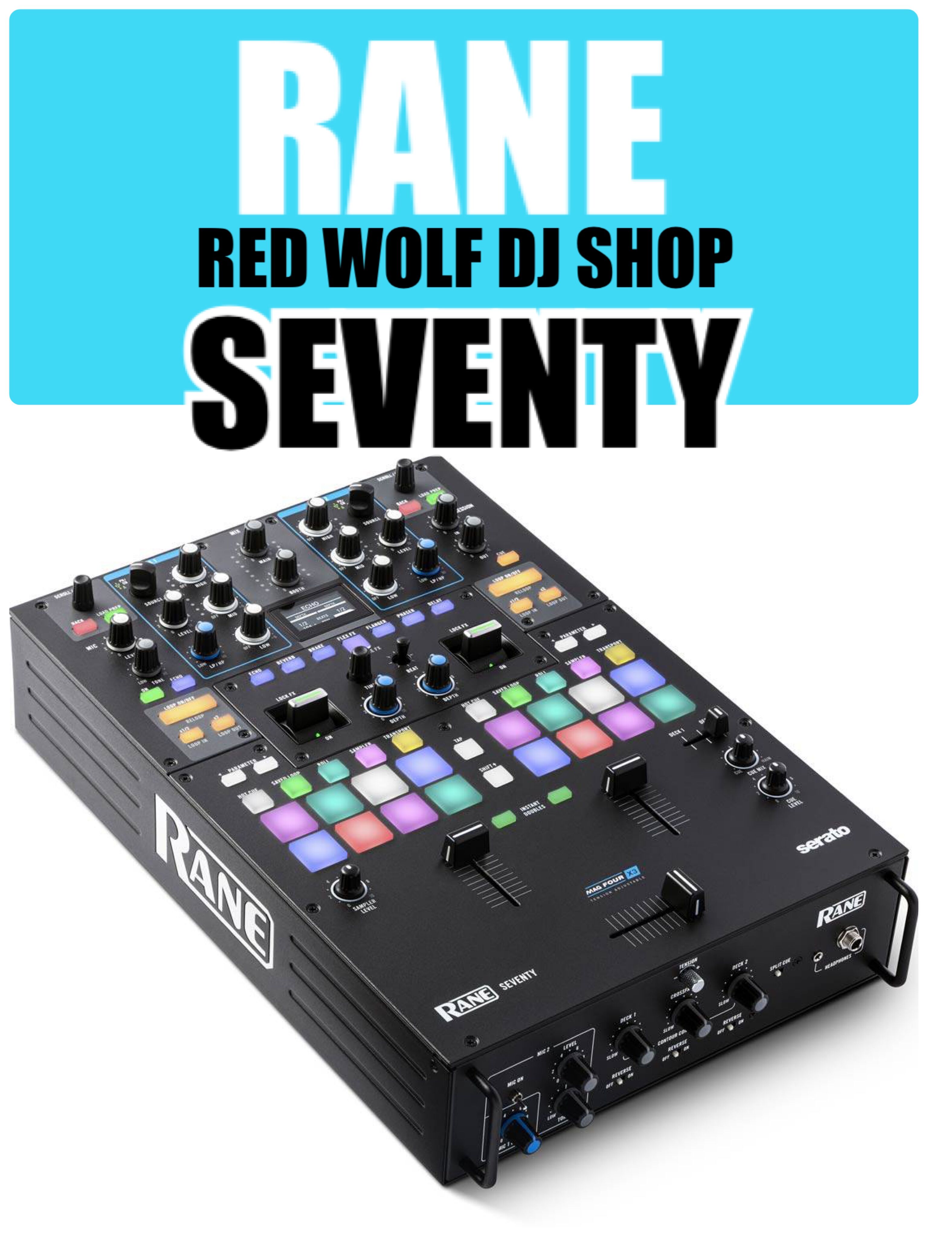 RANE Lane 70 new product SEVENTY MIXER Combat remix Desk DJ CRAZE SERATO-Taobao