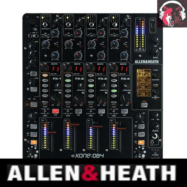 Allen Heath XONE DB4 Flagship Grade Four Channel Band Effect Remix Desk Line Goods One Year Warranty