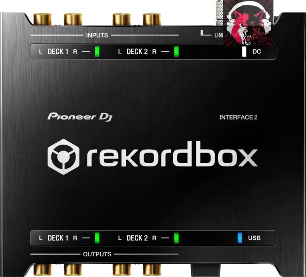 Pioneer pioneer Interface2 sound card rekordbox dj with time code software