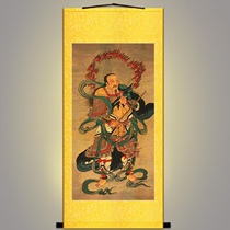 Nine days should be Yuan Lei Shengtian Statue God Statue Painting Thunderzu Portrait Hung Painting God Fairy Surface Painting Scroll Painting Custom