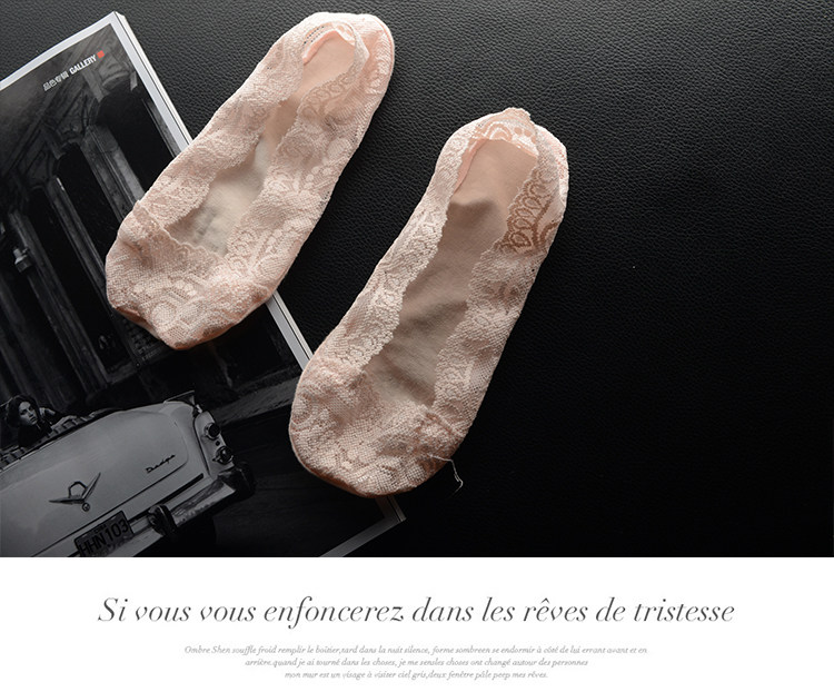 Chaussettes - collants M dentelle chaussettes 003 - Ref 765139 Image 8