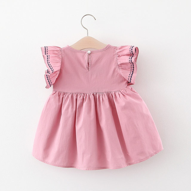 One-year-old baby summer clothes girls cotton dress summer baby college style princess skirt summer dress