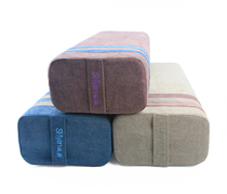 Professional auxiliary position FOA pillow body cushion grid plus hard oval Aiyang yoga pillow Gayin yoga auxiliary color matching head covering