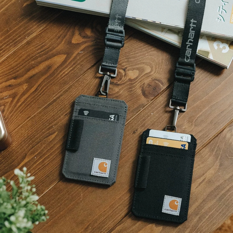 Carhartt B0000247 Carhartt Nylon Id Card Holder Multi-Compartment Card Case Portable Waterproof Document Holder