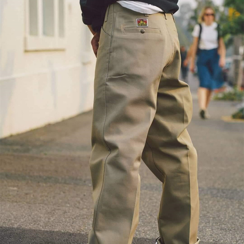 Bendavis Original Ben's Bendavis Streetwear Cargo Pants Men's Casual Loose Straight-Leg Trousers