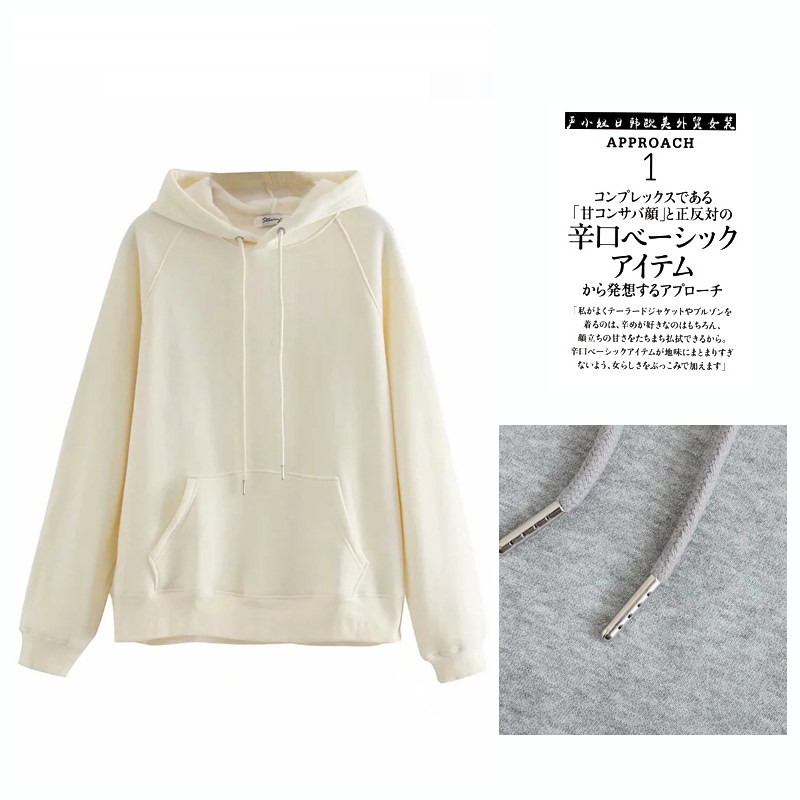 Foreign trade Export orders European and American single-tailed single white vegetable price autumn and winter New base and suede-hat sportsweaver shirt