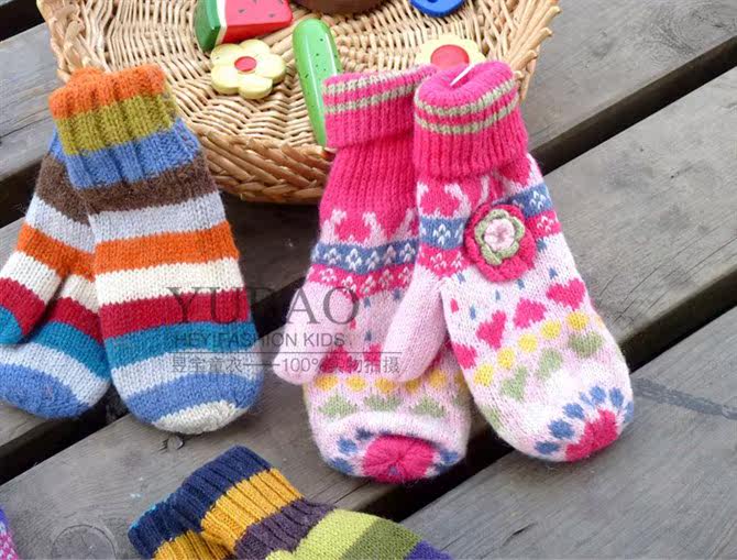 Gants pour enfants en laine - Ref 2146575 Image 17