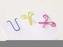 Spot Day Style Stationery Hands ledger Scissors Cut sub-shaped coloured paper clip jelly clip Back to shape Needle pin