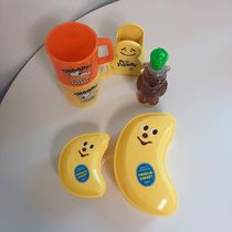 Japan Spot GLADEE Super Cute Duck Banana Banyana Lunch Box Lunch Box Lunch Box Snack Box