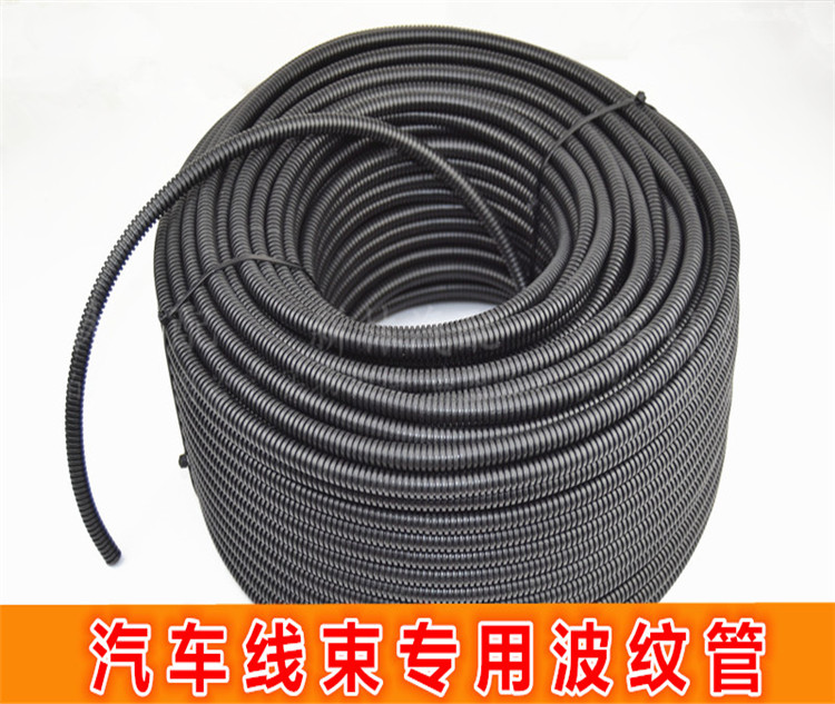 Thermal insulation tube threaded wave tube harness bushing for automotive special bellows